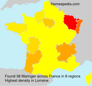 Surname Maringer in France Surname Maringer in France