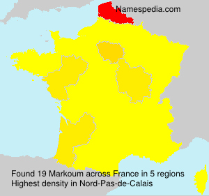 Surname Markoum in France Surname Markoum in France