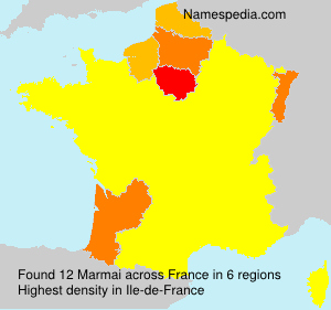 Surname Marmai in France Surname Marmai in France