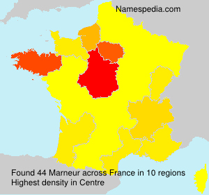 Surname Marneur in France