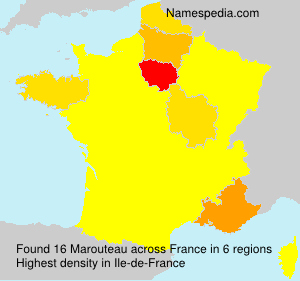 Surname Marouteau in France Surname Marouteau in France