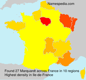 Surname Marquardt in France Surname Marquardt in France