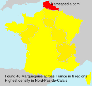 Surname Marquegnies in France Surname Marquegnies in France