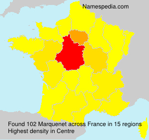 Surname Marquenet in France Surname Marquenet in France