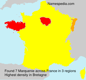 Surname Marquenie in France Surname Marquenie in France