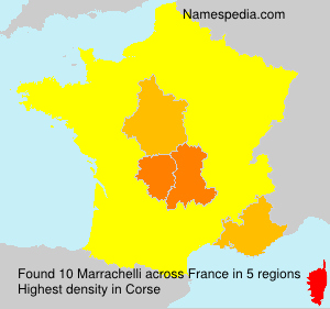 Surname Marrachelli in France Surname Marrachelli in France