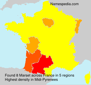 Surname Marset in France Surname Marset in France