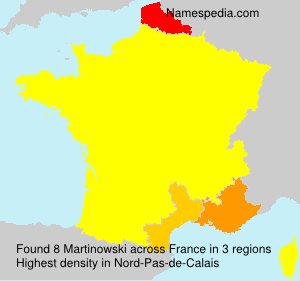 Surname Martinowski in France Surname Martinowski in France