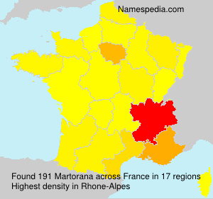 Surname Martorana in France Surname Martorana in France