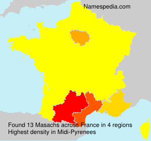 Surname Masachs in France Surname Masachs in France