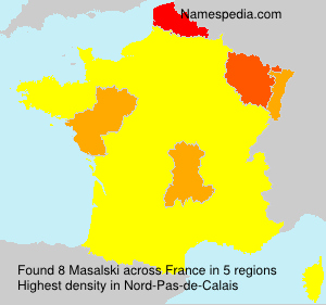 Surname Masalski in France Surname Masalski in France