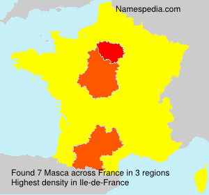 Surname Masca in France Surname Masca in France