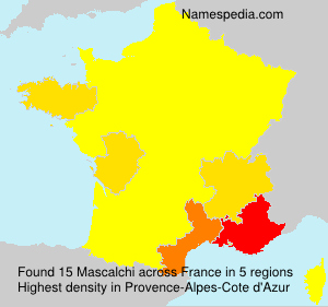 Surname Mascalchi in France Surname Mascalchi in France