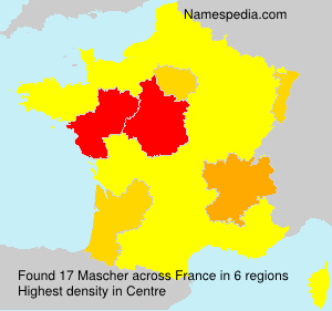 Surname Mascher in France Surname Mascher in France