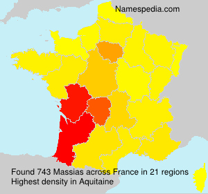 Surname Massias in France