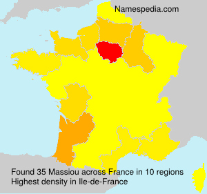 Surname Massiou in France Surname Massiou in France