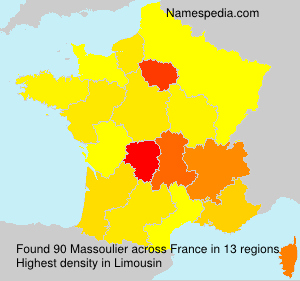Surname Massoulier in France Surname Massoulier in France
