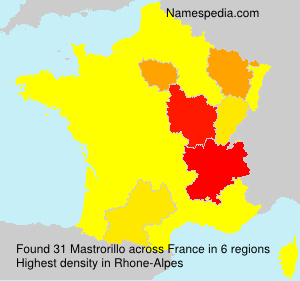 Surname Mastrorillo in France Surname Mastrorillo in France