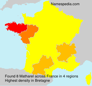 Surname Matharel in France Surname Matharel in France