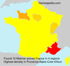 Surname Matmar in France Surname Matmar in France