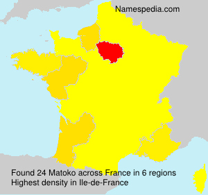 Surname Matoko in France Surname Matoko in France
