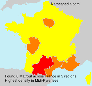 Surname Matrouf in France Surname Matrouf in France