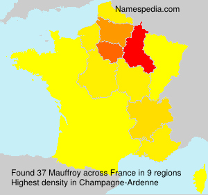 Surname Mauffroy in France Surname Mauffroy in France