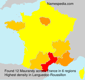 Surname Maurandy in France Surname Maurandy in France