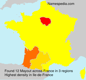 Surname Mayout in France Surname Mayout in France
