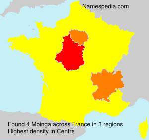Surname Mbinga in France Surname Mbinga in France