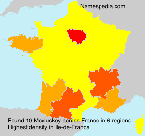 Surname Mccluskey in France Surname Mccluskey in France
