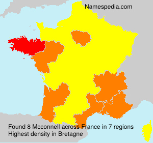 Surname Mcconnell in France Surname Mcconnell in France