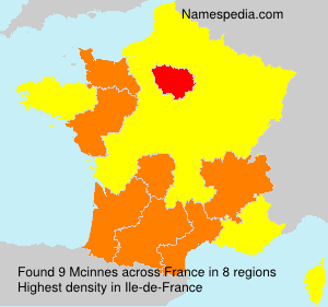 Surname Mcinnes in France Surname Mcinnes in France
