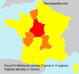 Surname Mediavila in France Surname Mediavila in France