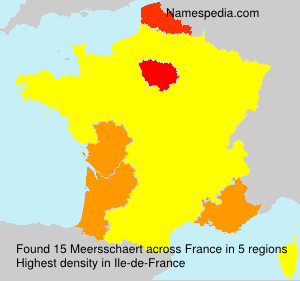Surname Meersschaert in France Surname Meersschaert in France