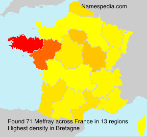 Surname Meffray in France Surname Meffray in France
