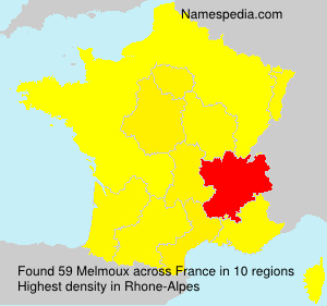 Surname Melmoux in France Surname Melmoux in France