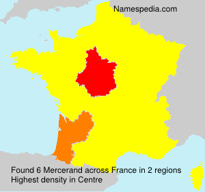 Surname Mercerand in France Surname Mercerand in France