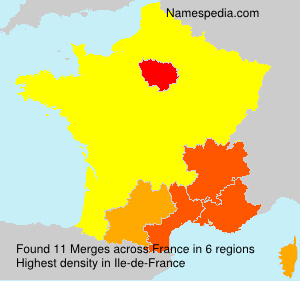 Surname Merges in France Surname Merges in France