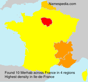 Surname Merhab in France Surname Merhab in France