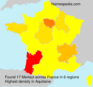 Surname Merlaut in France Surname Merlaut in France