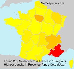 Surname Merlino in France Surname Merlino in France