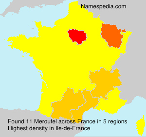 Surname Meroufel in France Surname Meroufel in France