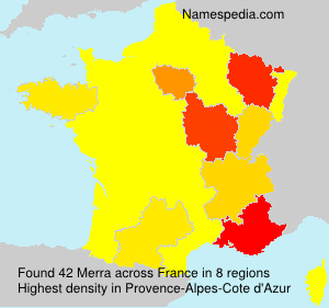 Surname Merra in France Surname Merra in France