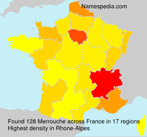 Surname Merrouche in France Surname Merrouche in France