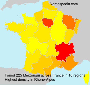 Surname Merzougui in France Surname Merzougui in France