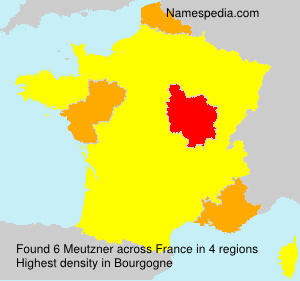 Surname Meutzner in France Surname Meutzner in France