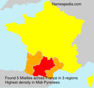 Surname Miailles in France Surname Miailles in France