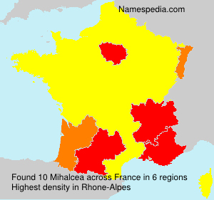 Surname Mihalcea in France Surname Mihalcea in France