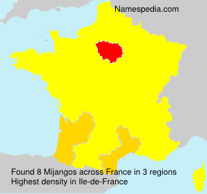 Surname Mijangos in France Surname Mijangos in France